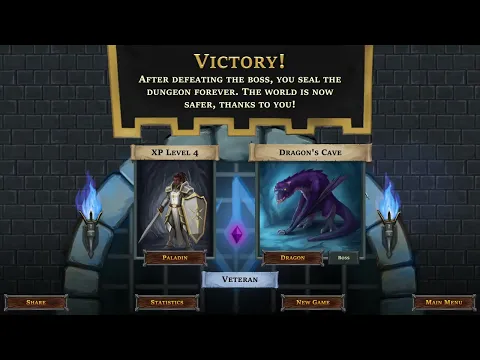 One Deck Dungeon Speedrun: Paladin vs Dragon