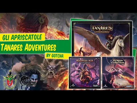 Arena: The Contest – Tanares Adventures unboxing [Gli Apriscatole]