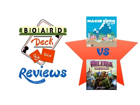 Machi Koro vs Valeria Card Kingdoms - Reviews #56 & #57