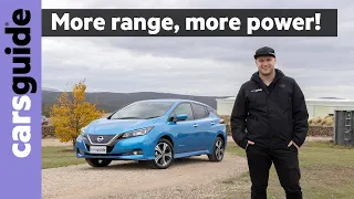 Nissan Leaf e+ 2021 review: Electric car gets more power and driving range - but at a price
