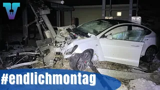 Unfall mit Tesla, 1000 Abos, Update Brandgefahr - #endlichmontag [Deutsch 4K] | Vision E Drive #64