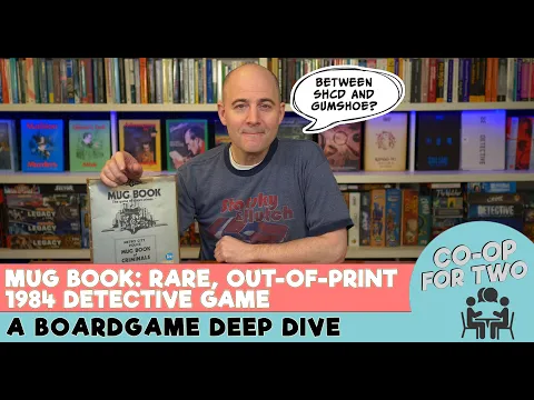 Mug Book: A Deep Dive into this Out-of-print SHCD-inspired Detective Game from 1984 (50 min at 4k)