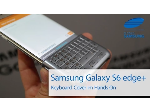 Video zu Samsung Keyboard Cover EJ-CG930UF gold