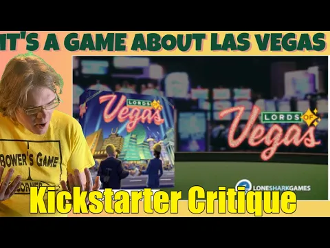 Lords Of Vegas - Kickstarter Critique Review