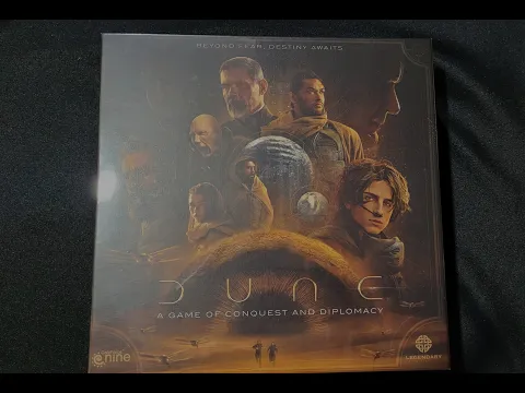 Dune: A Game of Conquest & Diplomacy: Unboxing