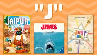 Reviewing all of our "J" Games!
