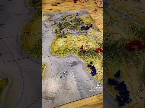 Attack! Board Game | Mid Game Shot
