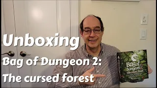 Bag of Dungeon 2: The Cursed Forest - Unboxing EN