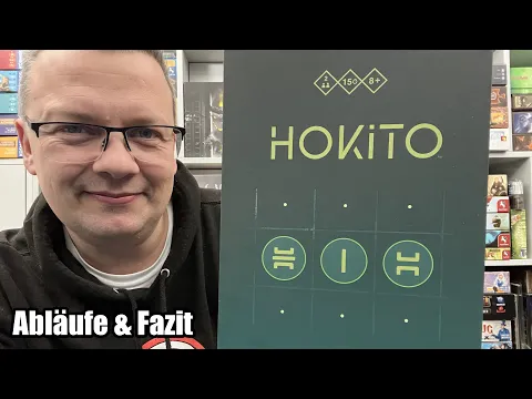 Hokito (Cosmoludo) - abstraktes 2er Spiel mit einfachen Regeln