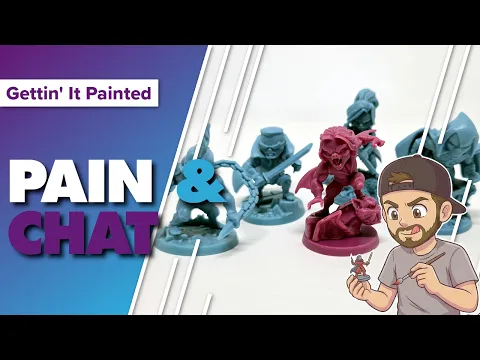 Marvel United Miniature Painting Live Stream and Chat