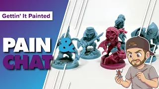 Marvel United Miniature Painting Live Stream and Chat