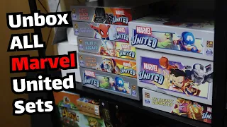 Opening EVERY Marvel United KS Set (First Kickstarter)