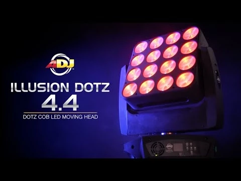 Product video thumbnail for ADJ American DJ Illusion Dotz 4.4 Moving RGB LED Light