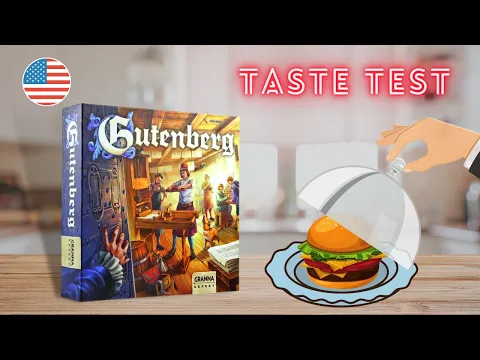 Gutenberg Review | Taste Test | English