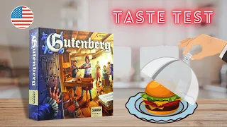 Gutenberg Review | Taste Test | English