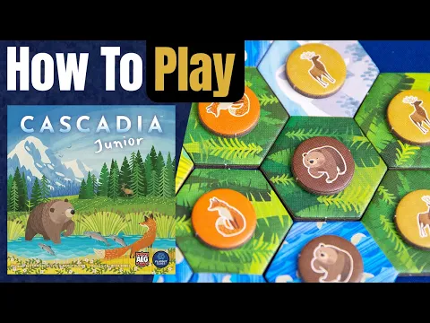 Cascadia Junior How to Play Learn to Play in 4 Minutes
