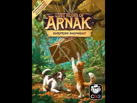 Dad vs Daughter - Lost Ruins of Arnak: Surprise Shipment - Unboxing
