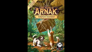Dad vs Daughter - Lost Ruins of Arnak: Surprise Shipment - Unboxing