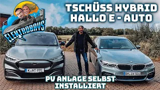 PV Anlage und Wallbox für das E Auto selbst installiert. Preise und Infos!