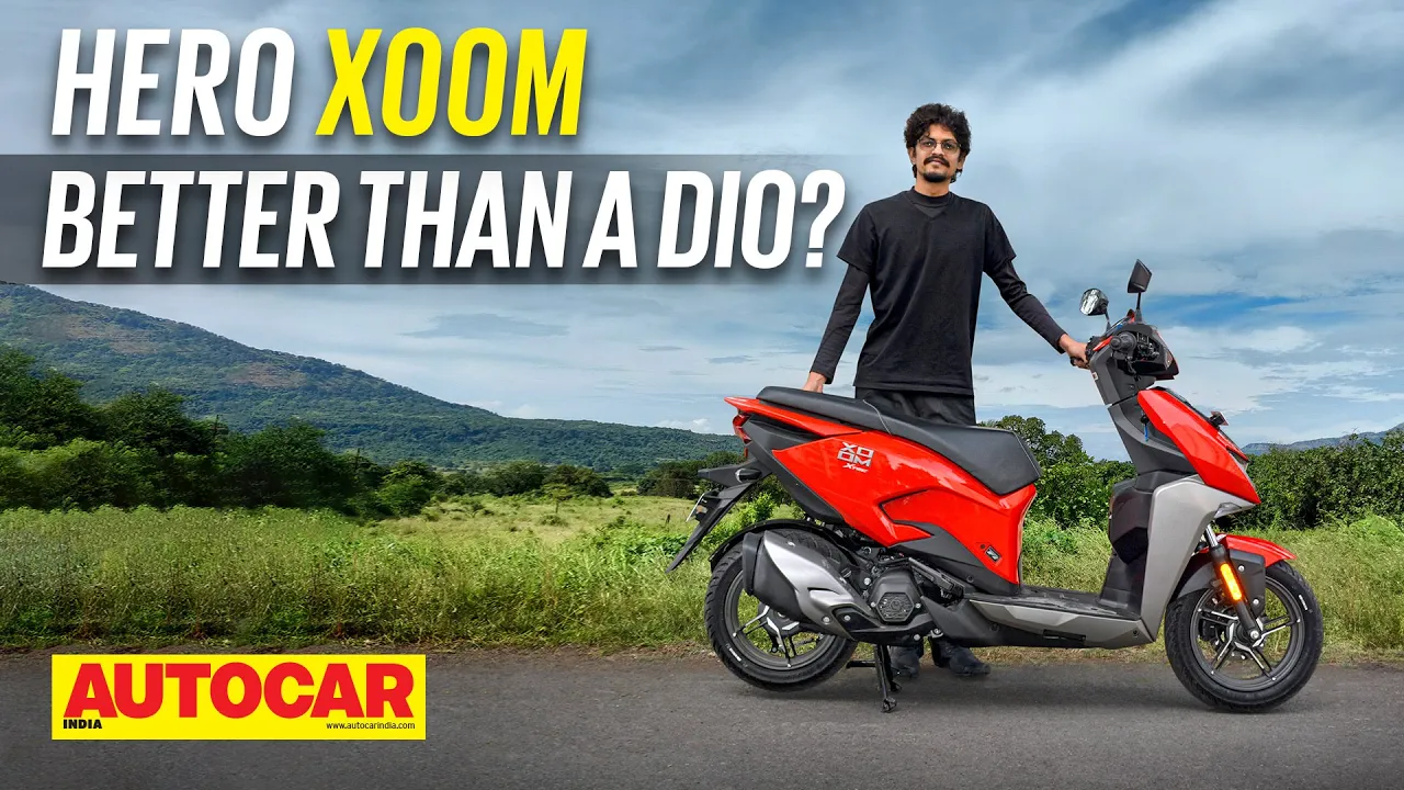2023 Hero Xoom - India's best 110cc scooter? | First Ride | Autocar India