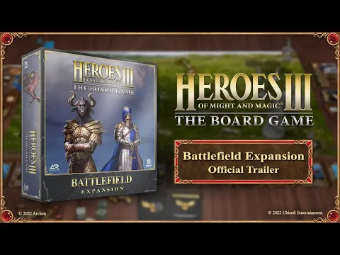 Heroes of the Might and Magic III: The Board Game Battlefield Expansion | OFFICIAL TRAILER