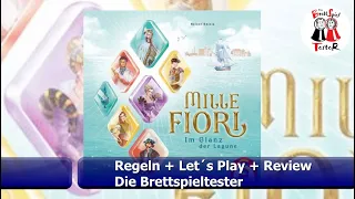 Mille Fiori von Reiner Knizia - Regeln + Let´s Play + Review - Brettspiel - Die Brettspieltester
