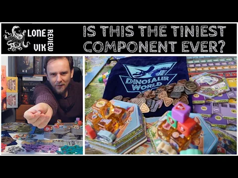 Dinosaur World - Huge game, Tiny components (Review)