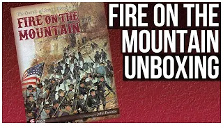 Fire on the Mountain Unboxing | Legion Wargames | Wargame Historical Game | US Civil War