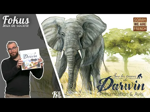 Sur les traces de Darwin - présentation et avis - Fokus jeux de société