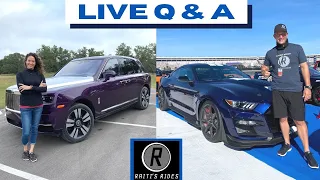 Raiti's Rides Oct News & Updates - Live Q & A with Joe & Lori