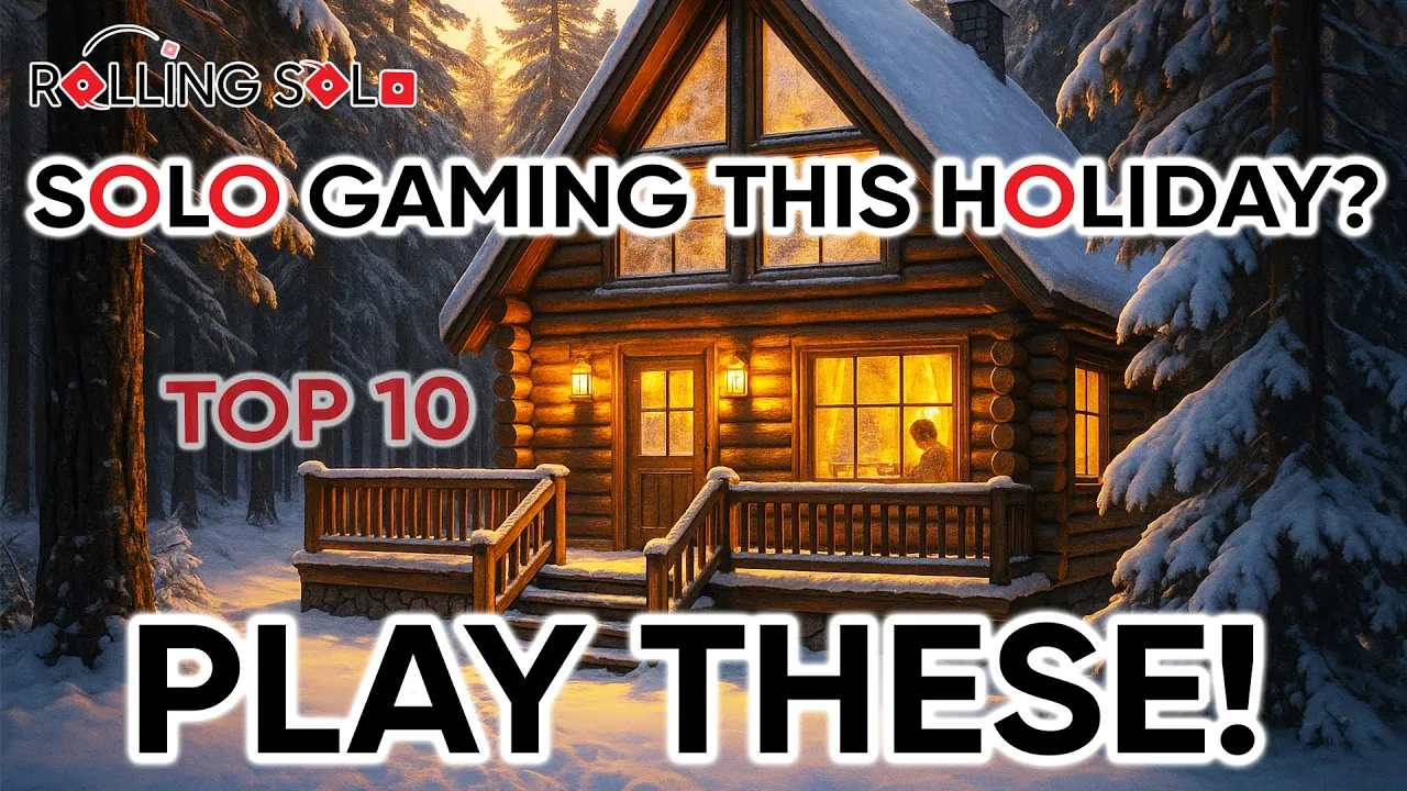 Top 10 Solo Board Games You NEED To Play This Holiday Season