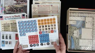 Unboxing Liberty or Death (GMT Games)