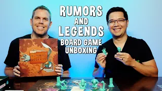 Unboxing Rumors and Legends - Cryptid Deduction Board Game