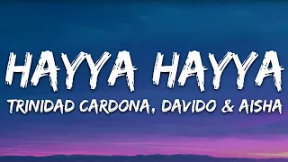 Trinidad Cardona, DaVido & Aisha - Hayya Hayya (Better Together) (Lyrics) FIFA World Cup 2022