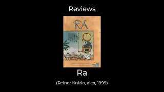 Ra Review by All the Games You Like Are Bad