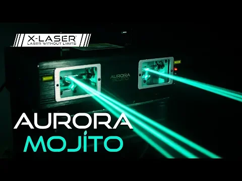 Product video thumbnail for X-Laser Aurora Mojito Dual Mint Green 140mW Laser