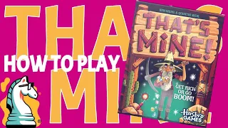 How to Play That's Mine - A push your luck speed card game for kids and families