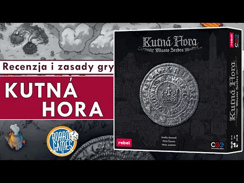 Kutná Hora: Miasto Srebra - recenzja i zasady | Gra planszowa od Rebel