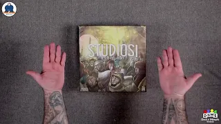 UNBOXING SCHOLARS OF THE SOUTH TIGRIS (Studiosi a Sud del Tigris) - Board Game - #indabox
