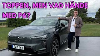 Provkörning av Volvo EX60 P6 & P10 - Svarar på era frågor om bilen