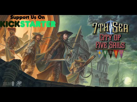 7th Sea City of Five Sails Expandable Card Game Overview