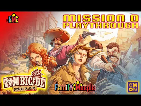 Zombicide Undead or Alive - Core Box - Solo Playthrough - Mission 0