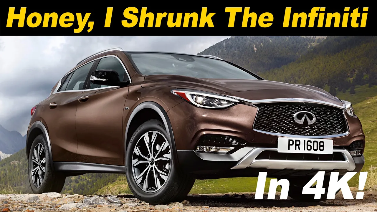 2017 Infiniti QX30 First Drive Review and Road Test - in 4K UHD!