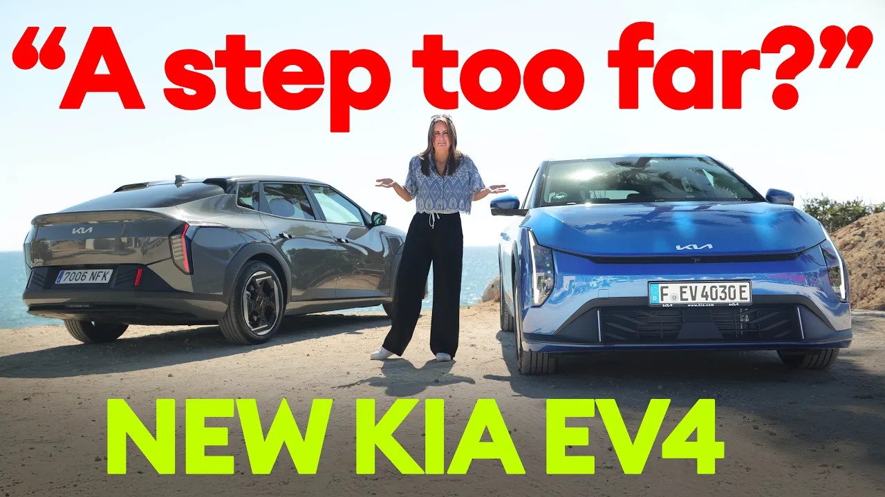 Kia EV4 FIRST DRIVE: design perfection or a rear-lly bad move?