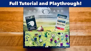 Northgard Updated Full Automa Tutorial and Playthrough | Uncharted Lands/Horizons Board Game Solo