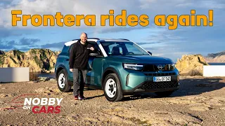Opel (Vauxhall) Frontera review | Hybrid and electric both tested!