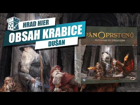 Hrad Hier: Pán prstenů: Putování po Středozemi - Stínové cesty - Obsah krabice
