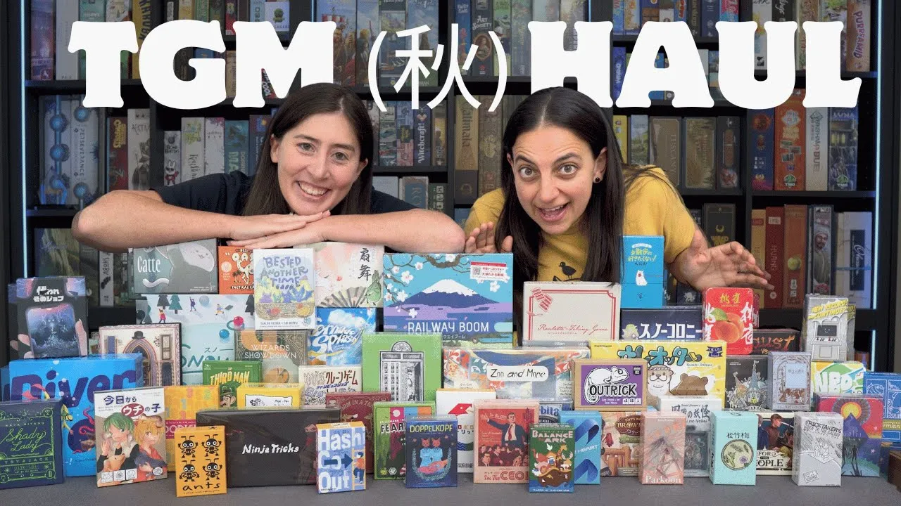 Tokyo Game Market Autumn/Fall 2025 Haul – 60+ Games! 😅｜ゲームマーケット秋2025 戦利品まとめ