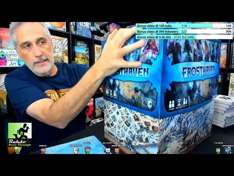 (LIVE) FROSTHAVEN unboxing plus release info update :)