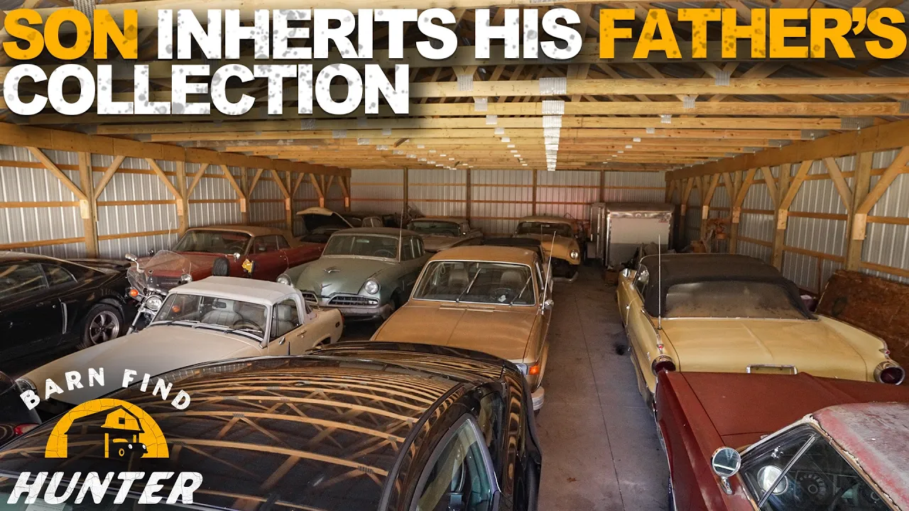 Son Inherits His Father's Entire Car Collection & It All  Must Go | Barn Find Hunter